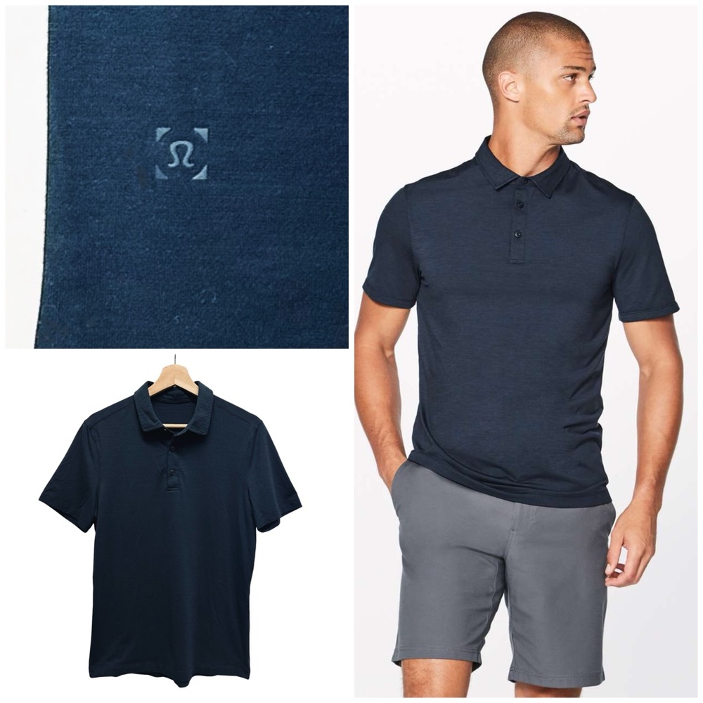 Lululemon Evolution Polo Three Button Lightweight… - image 1
